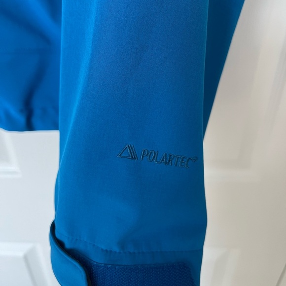 Patagonia Men's Soft Shell Adze Jacket -Bandana Blue Size XL Polartec - Picture 7 of 12